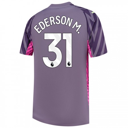 Manchester City Ederson Brankářské Venkovní 2023-24 - Fotbalové Dresy (S/S) Manchester City Ederson Brankářské Venkovní 2023-24 - Fotbalové Dresy (S/S)